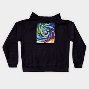 Geometric pattern abstract Kids Hoodie